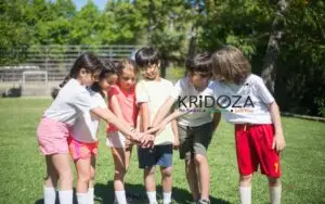 School players competing in Kridoza Kabaddi tournament
