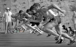 Youth athletes training under Kridoza coaching program